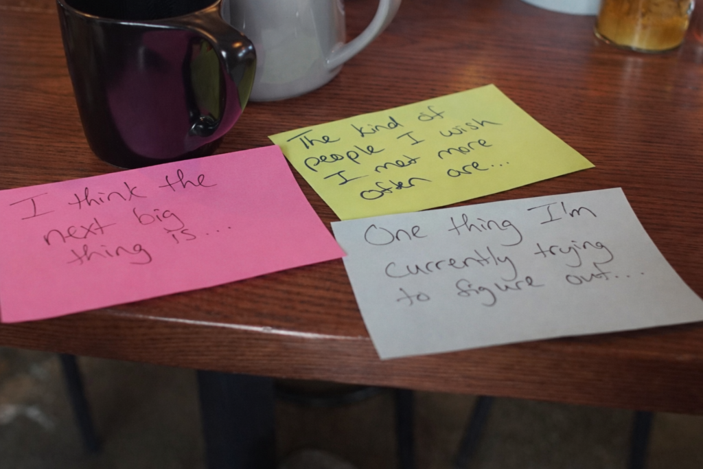 One thing I'm currently trying to figure out...